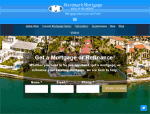 Tablet Screenshot of marimarkmortgage.com